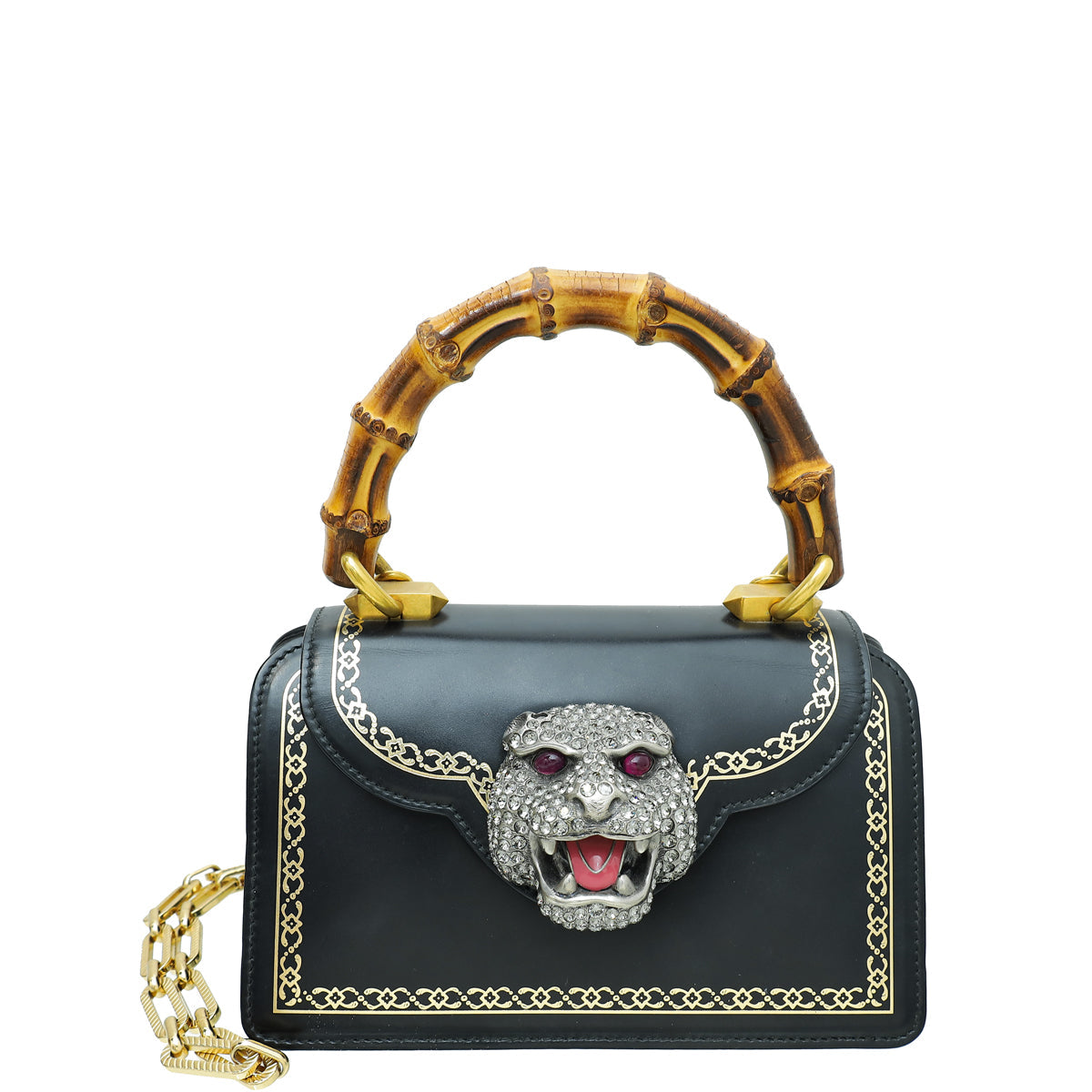 Gucci Leather Mini Shoulder Bag
