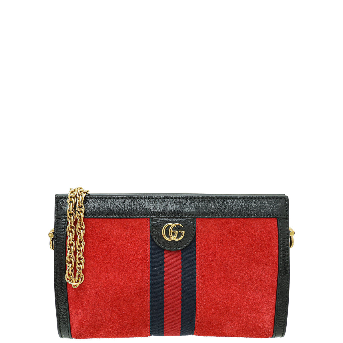 Gucci Chain Leather Shoulder Bag