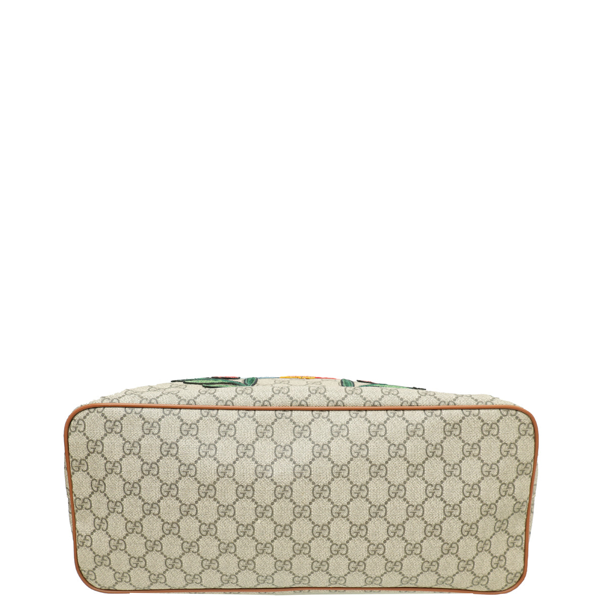 Gucci Leather Canvas Tote