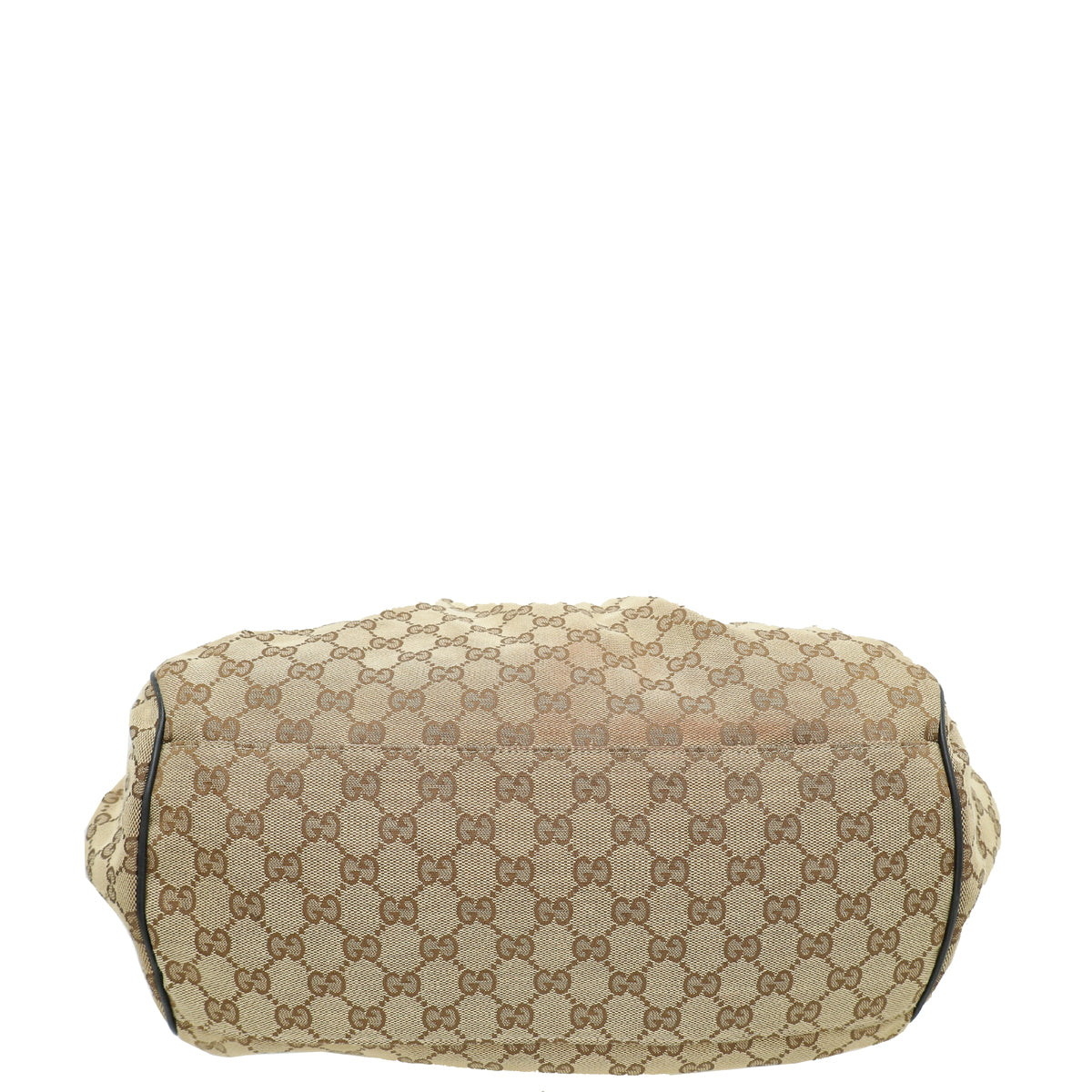 Gucci Leather Canvas Shoulder Bag