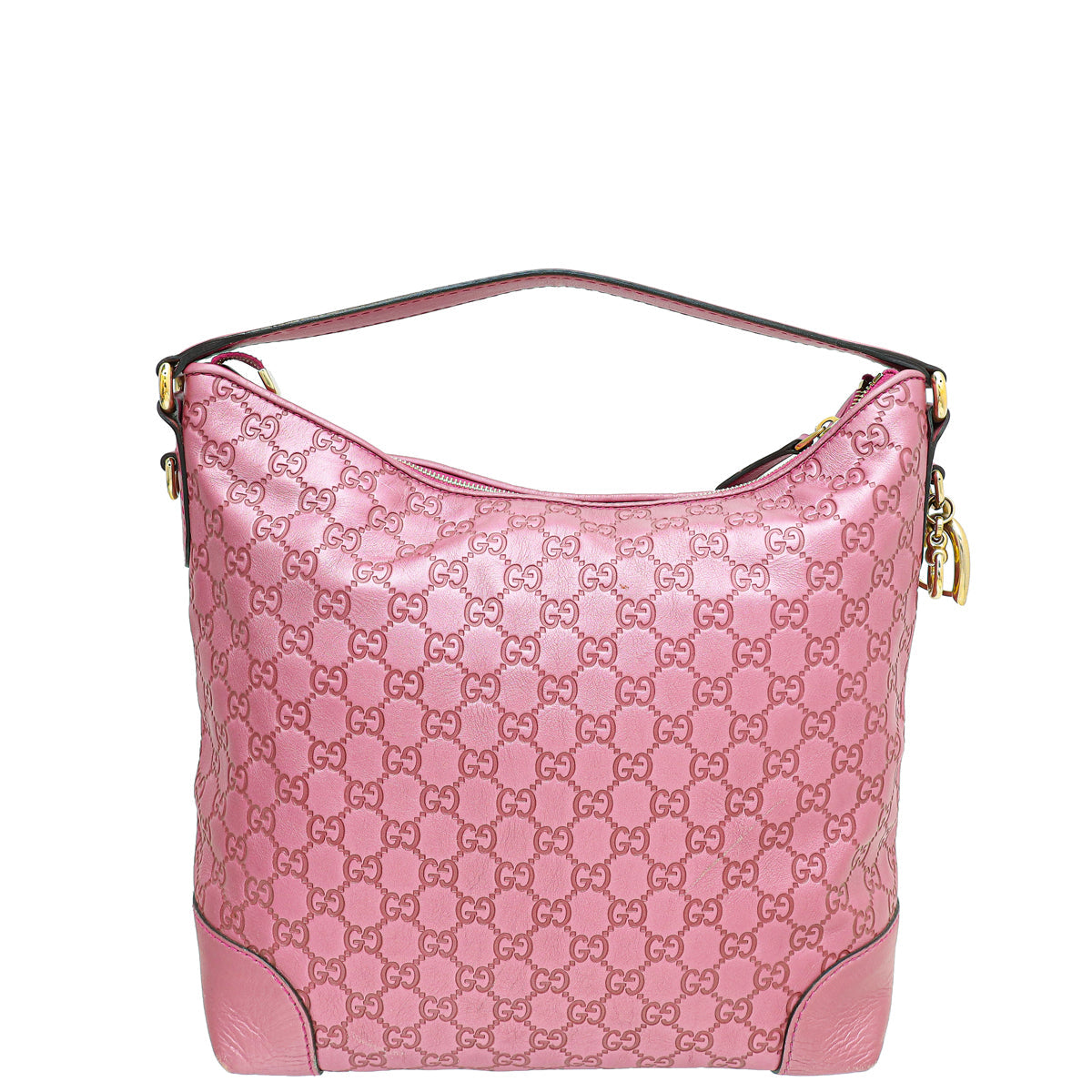 Gucci Leather Top Handle Shoulder Bag