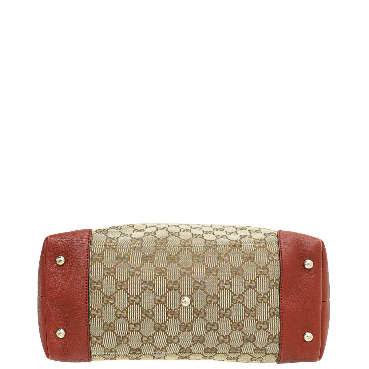 Gucci Leather Canvas Tote