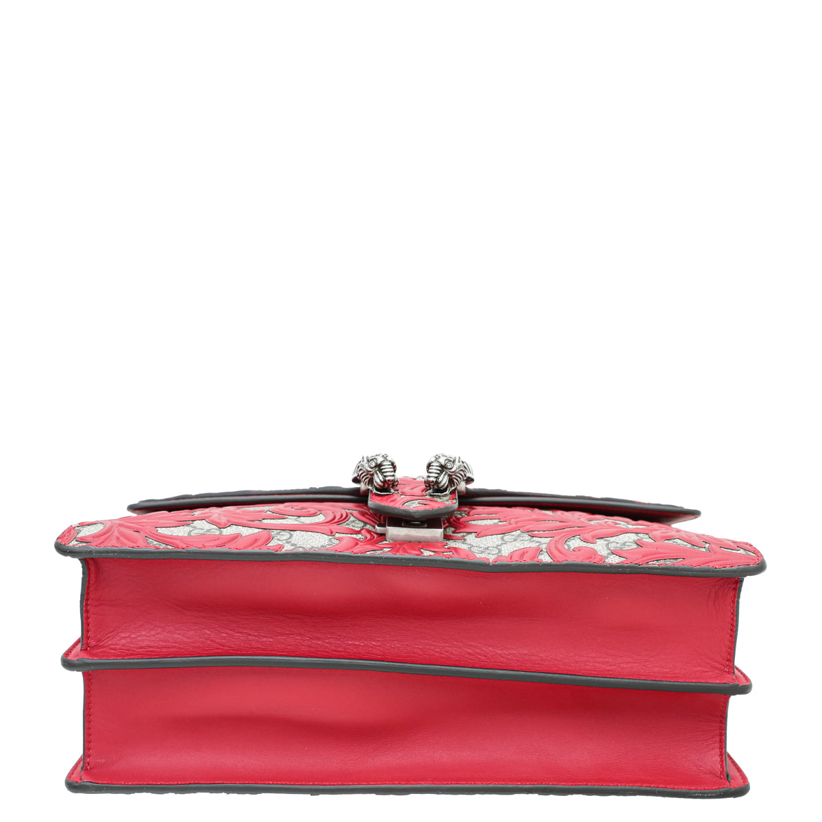 Gucci Leather Canvas Shoulder Bag