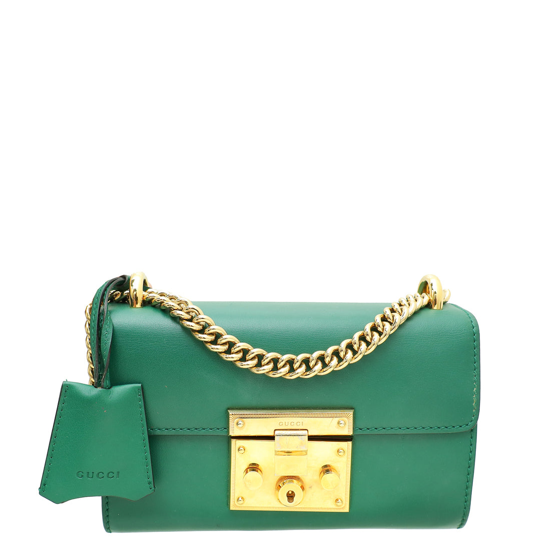 Gucci Chain Leather Shoulder Bag