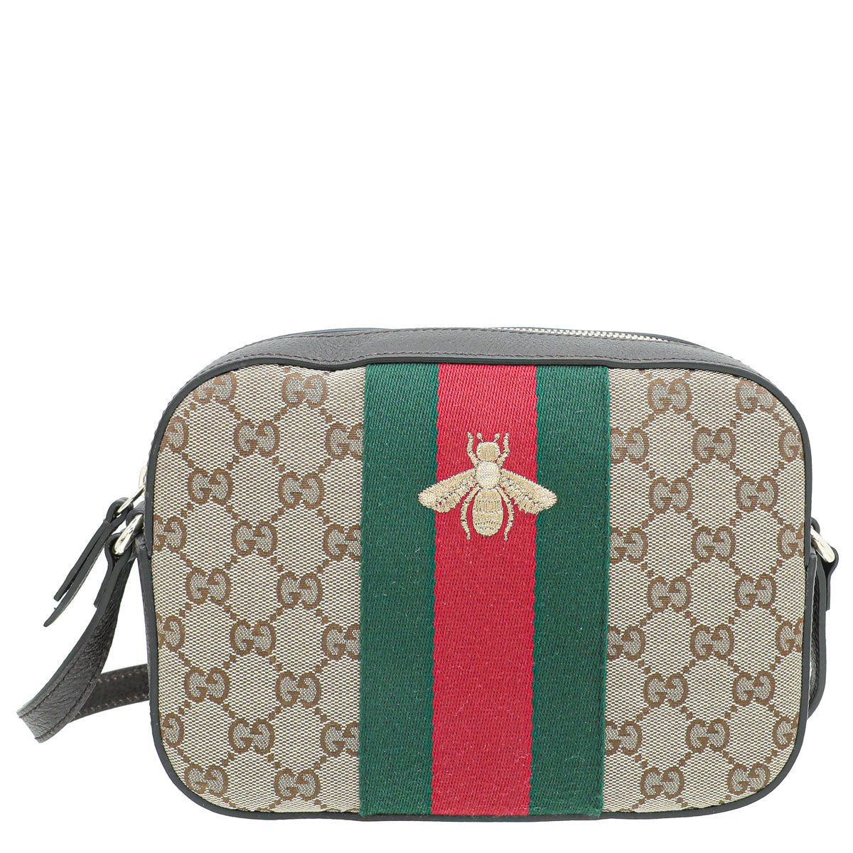 Gucci Leather Canvas Crossbody