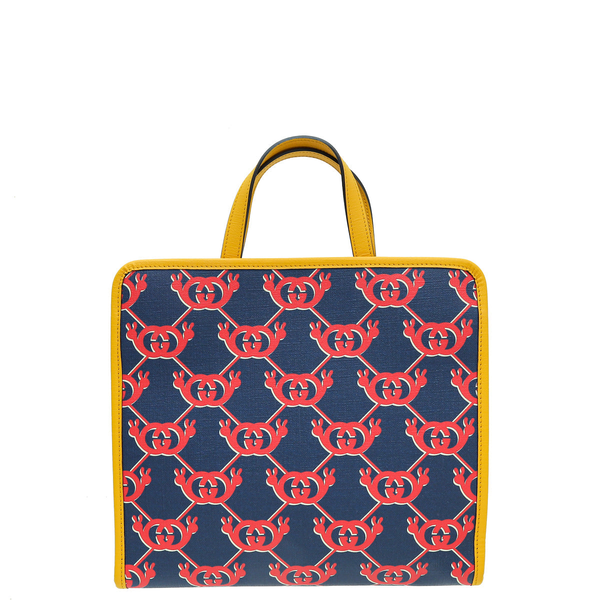 Gucci Leather Canvas Tote