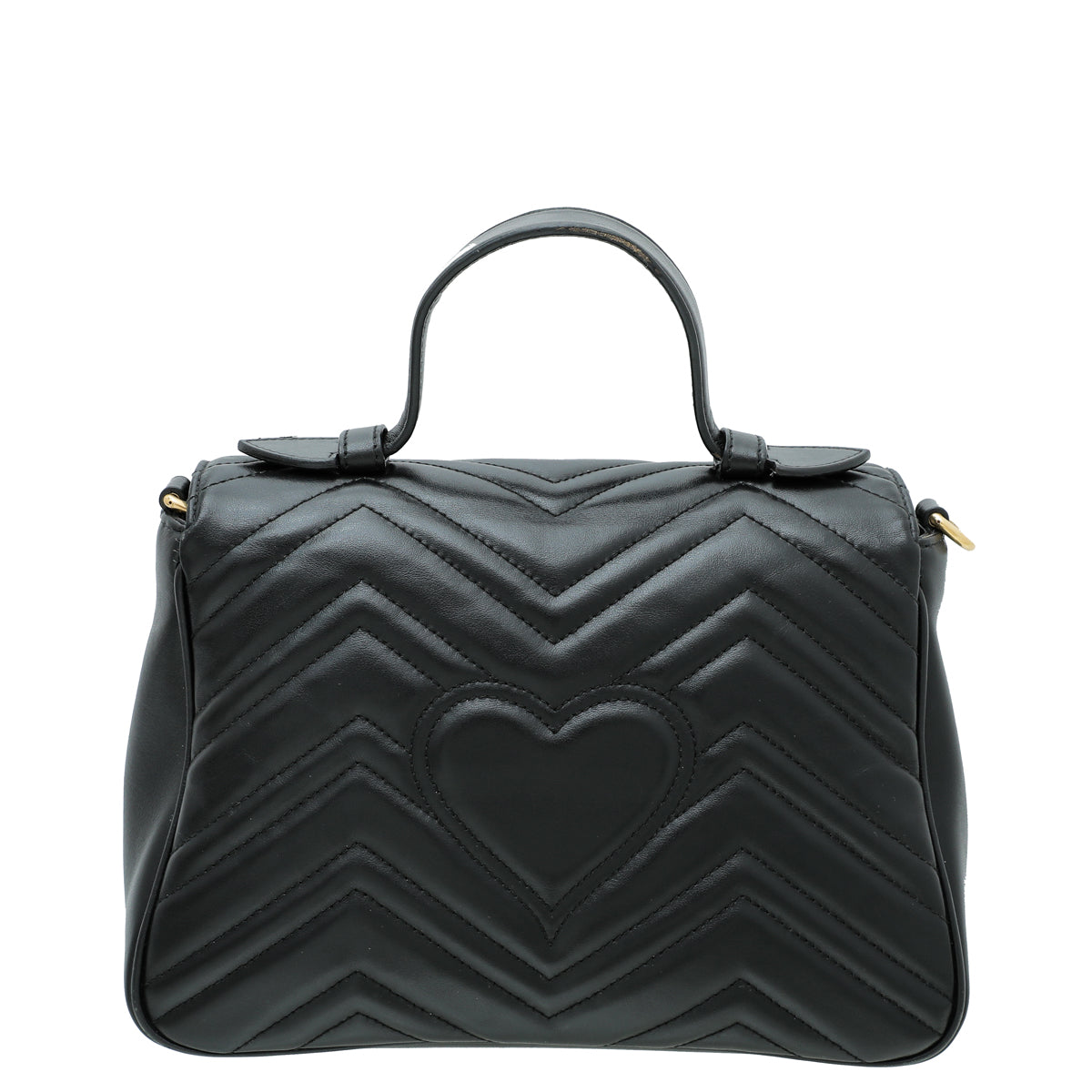 Gucci Leather Top Handle Shoulder Bag