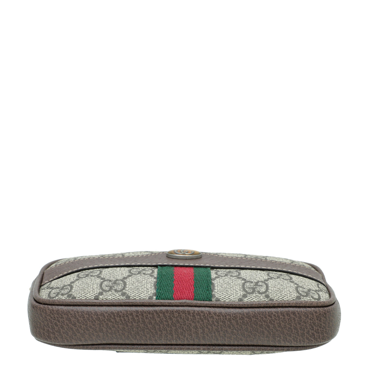 Gucci Leather Canvas Shoulder Bag