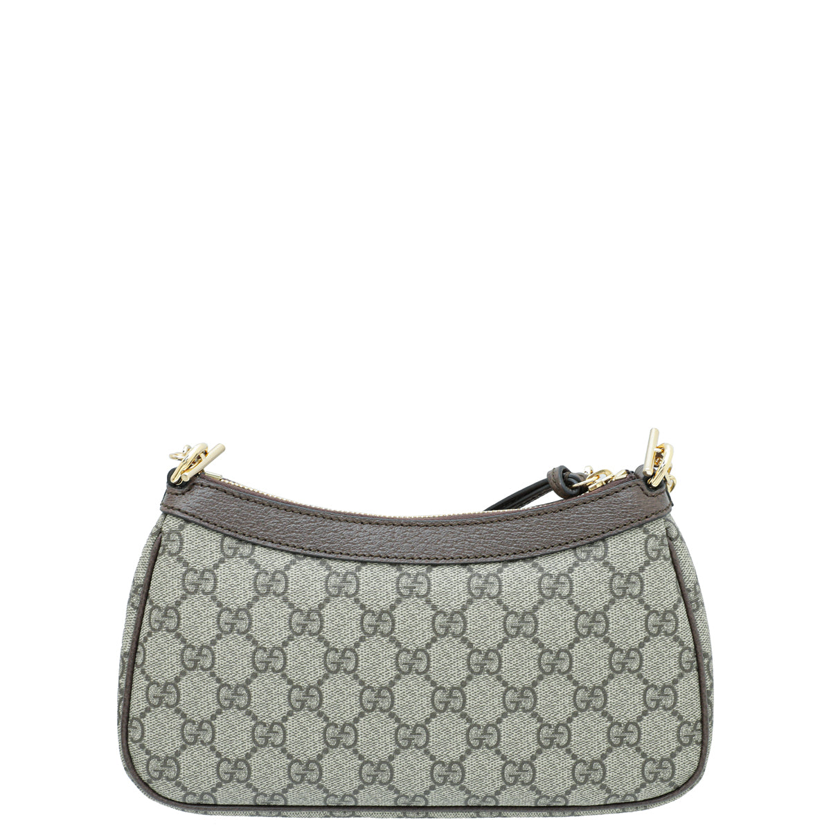 Gucci Leather Canvas Shoulder Bag