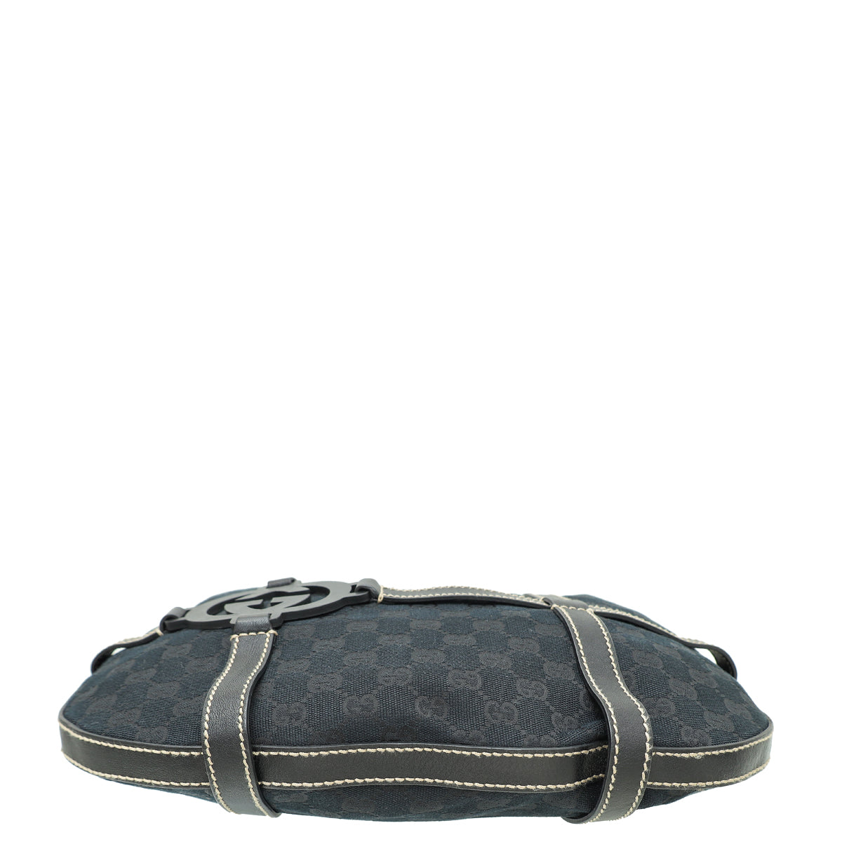 Gucci Leather Canvas Shoulder Bag
