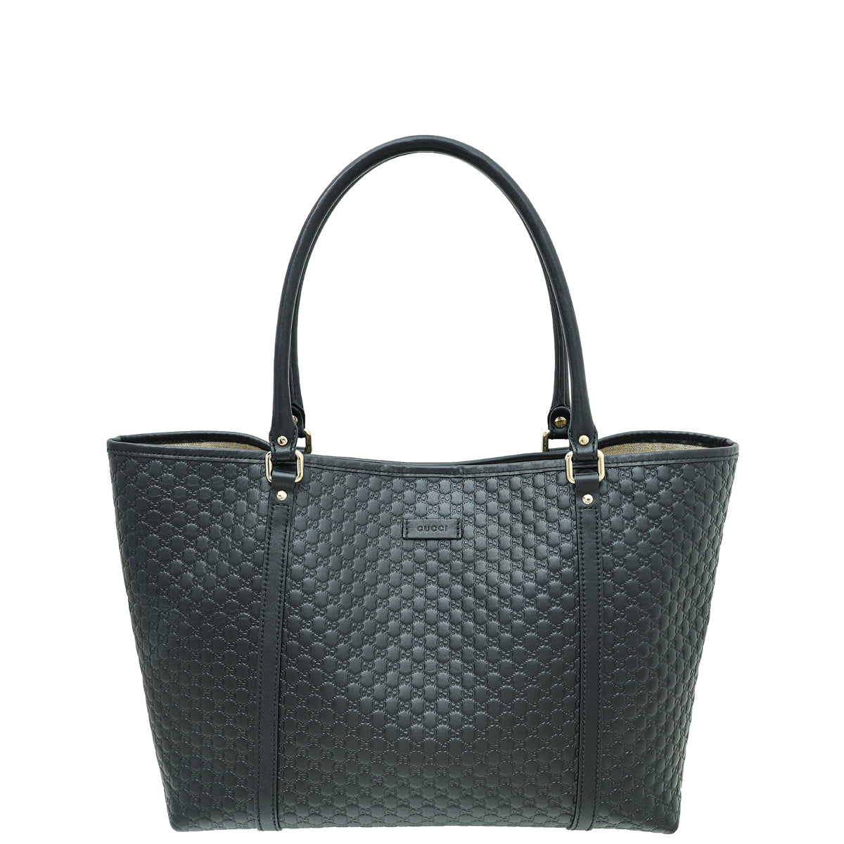 Gucci Leather Top Handle Tote