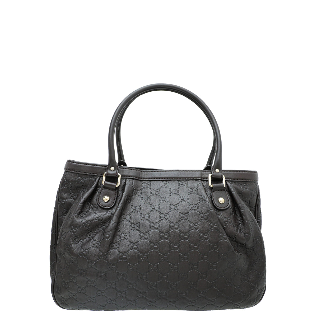 Gucci Leather Top Handle Tote