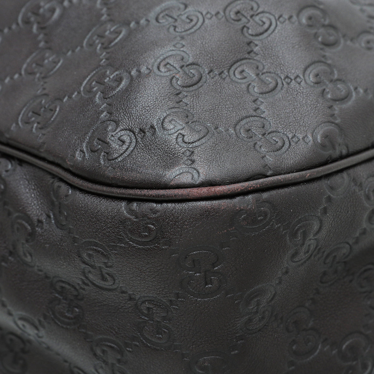Gucci Leather Top Handle Tote