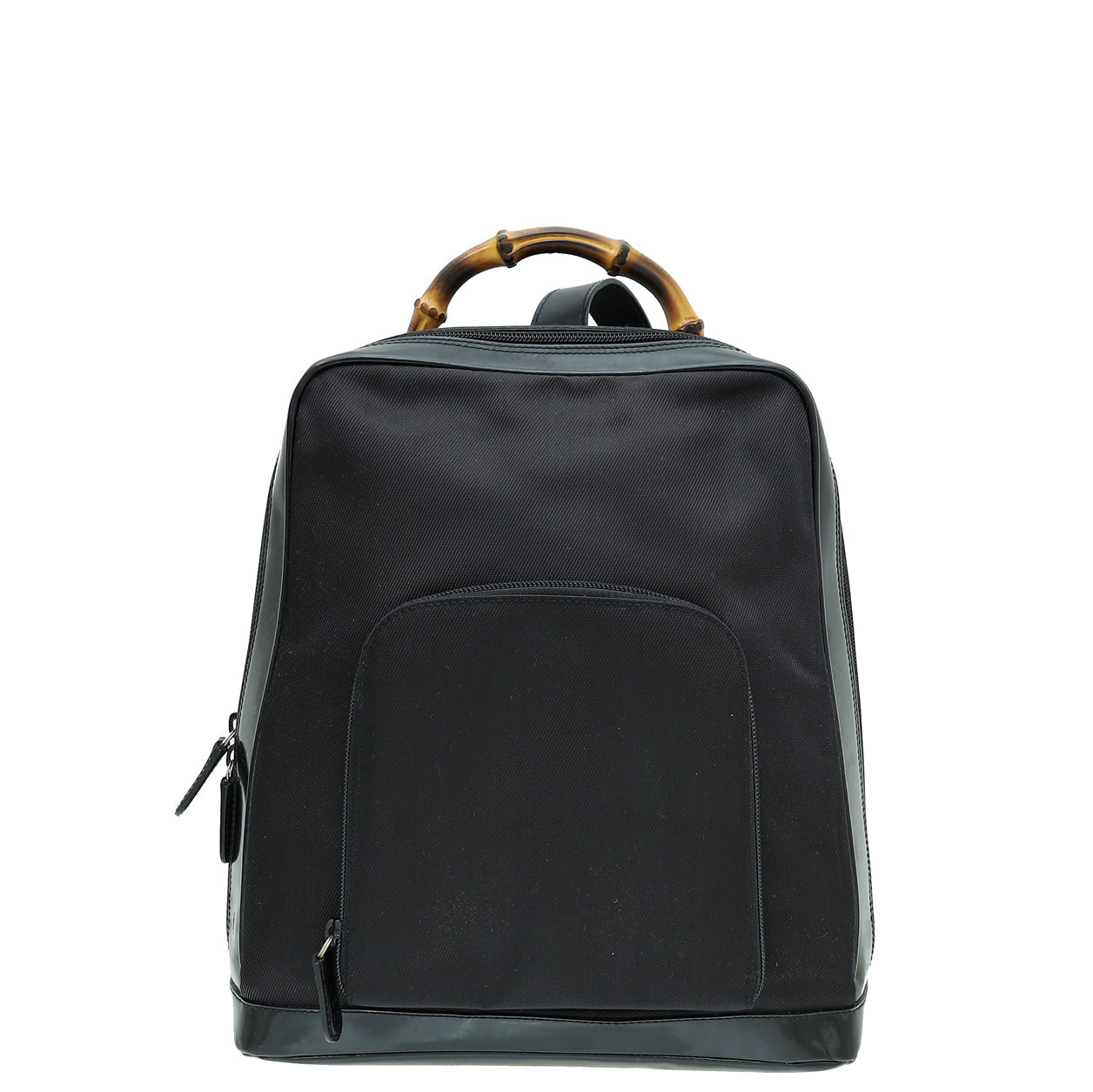 Gucci Nylon Leather Shoulder Bag