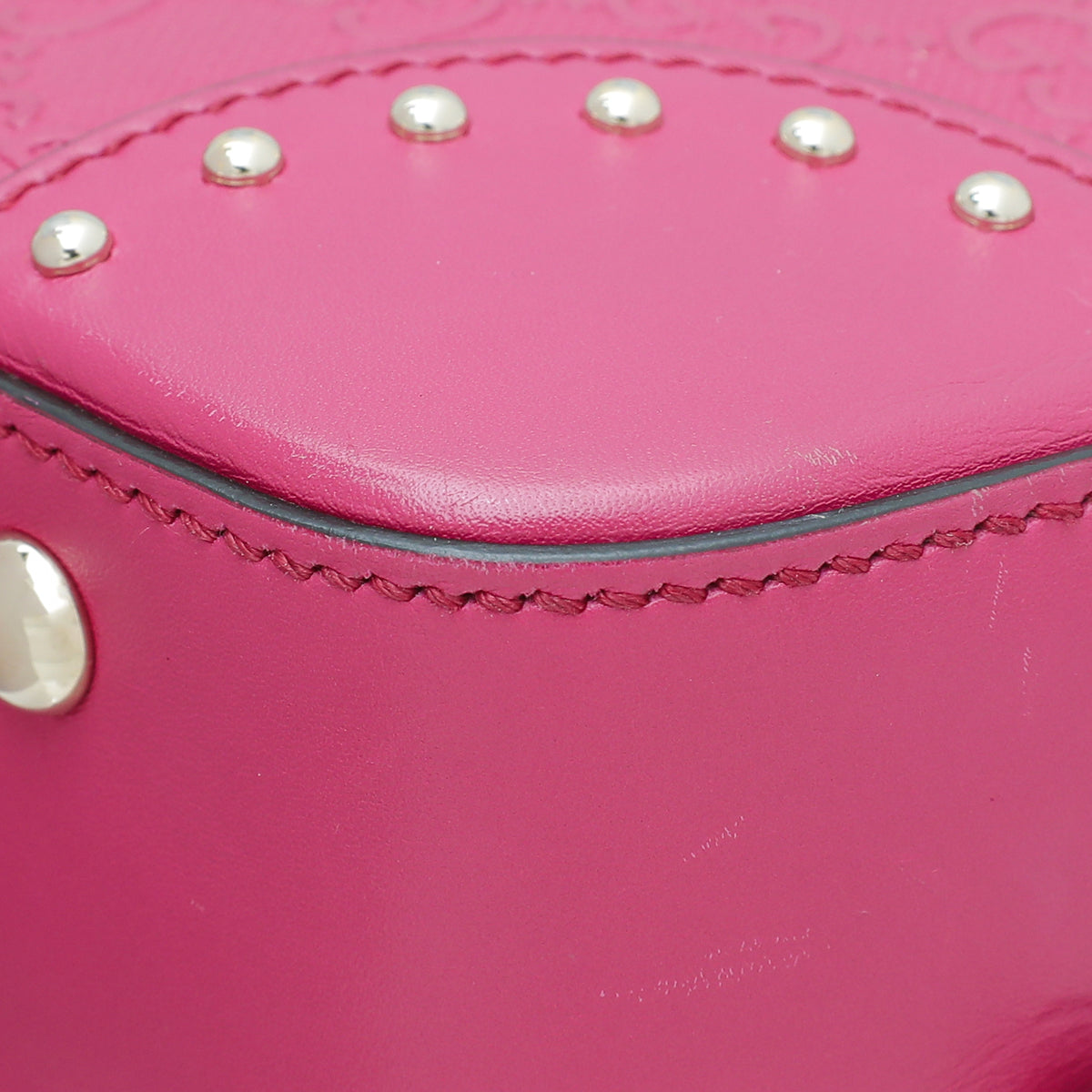 Gucci Leather Top Handle Shoulder Bag