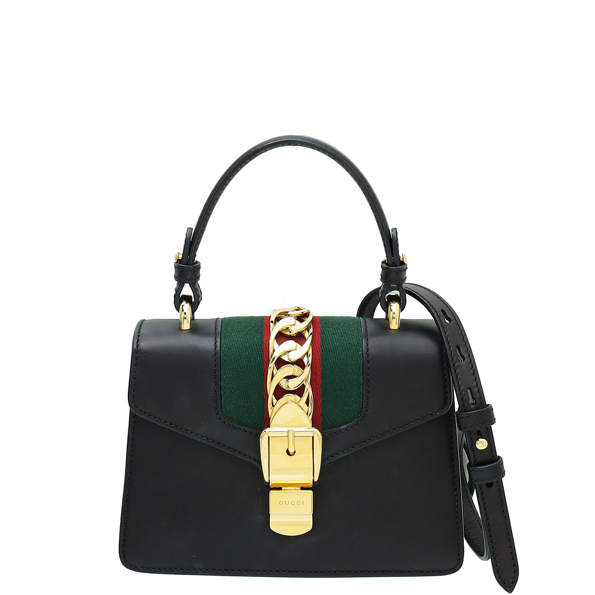 Gucci Leather Mini Shoulder Bag