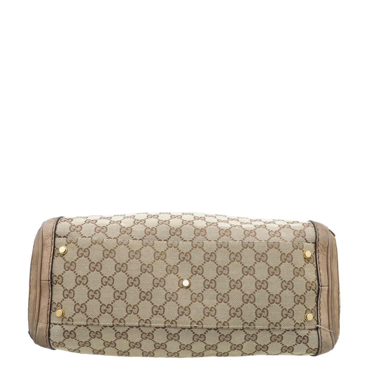 Gucci Leather Canvas Tote