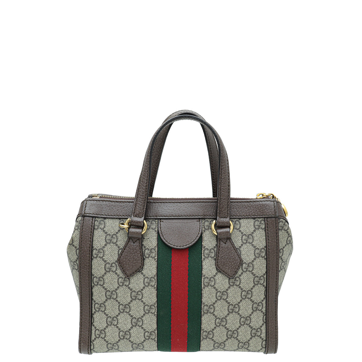 Gucci Leather Canvas Tote