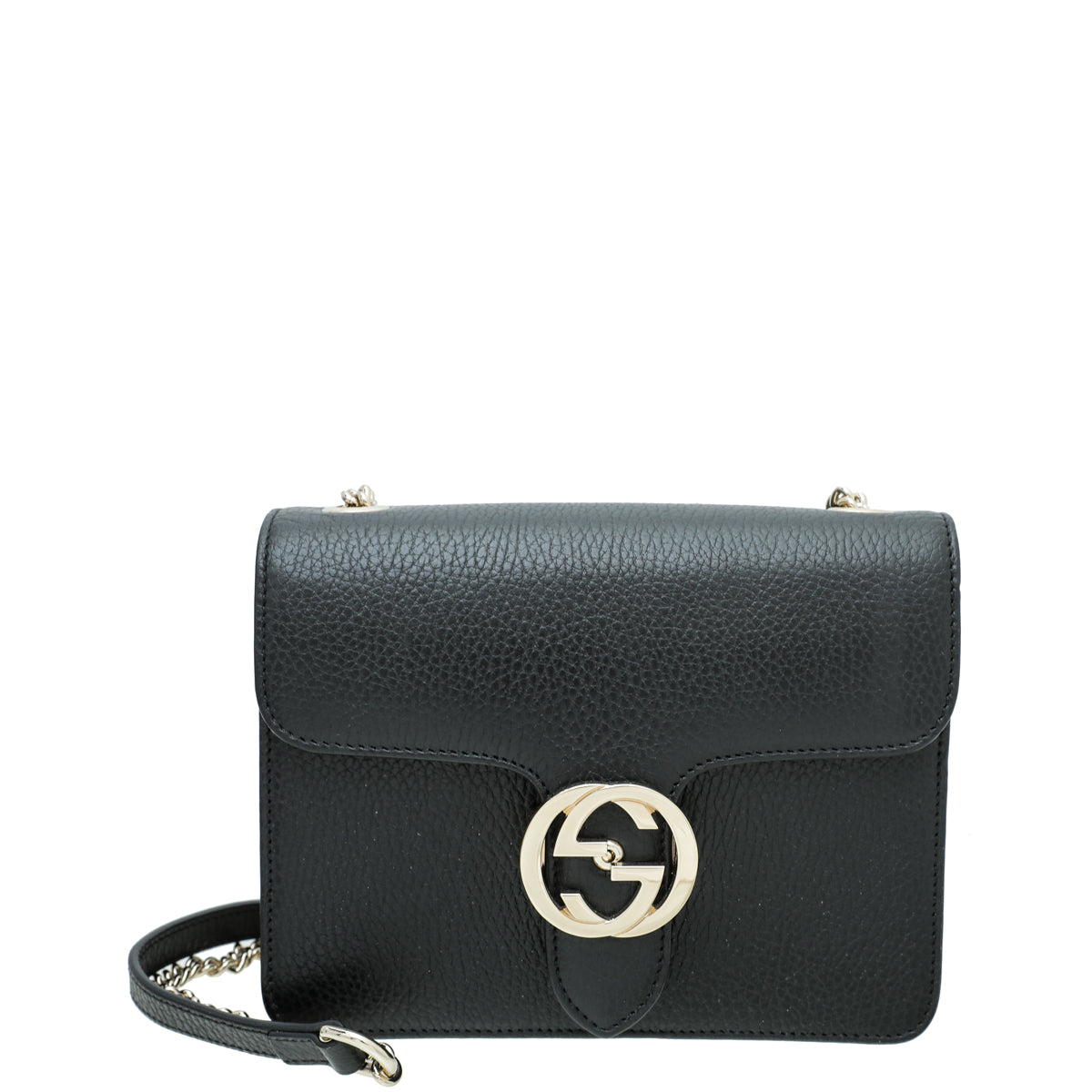 Gucci Chain Leather Shoulder Bag
