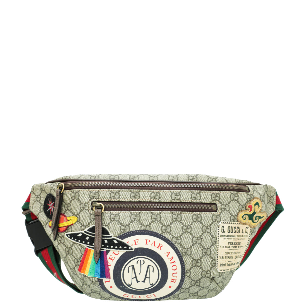 Gucci Canvas Shoulder Bag