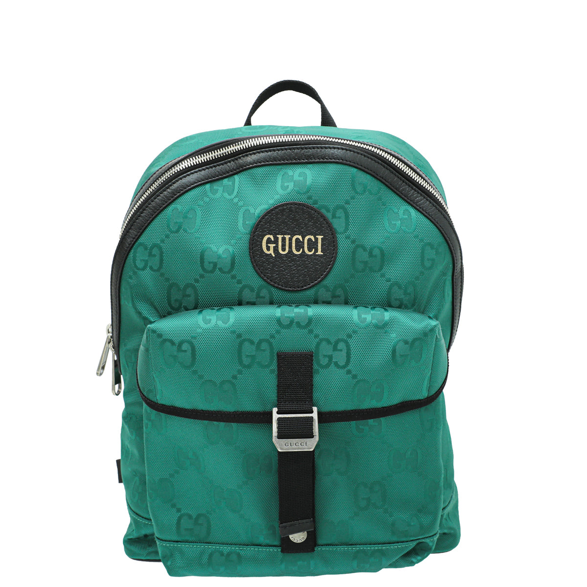 Gucci Nylon Leather Shoulder Bag
