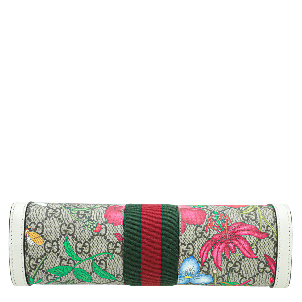 Gucci Leather Canvas Shoulder Bag