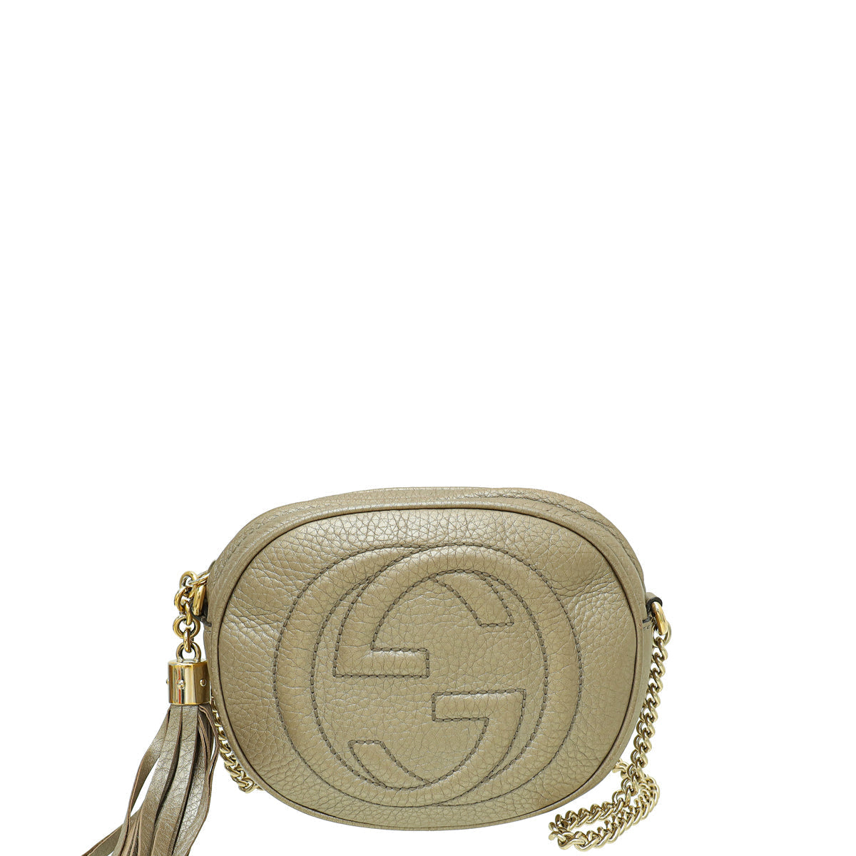 Gucci Chain Leather Shoulder Bag
