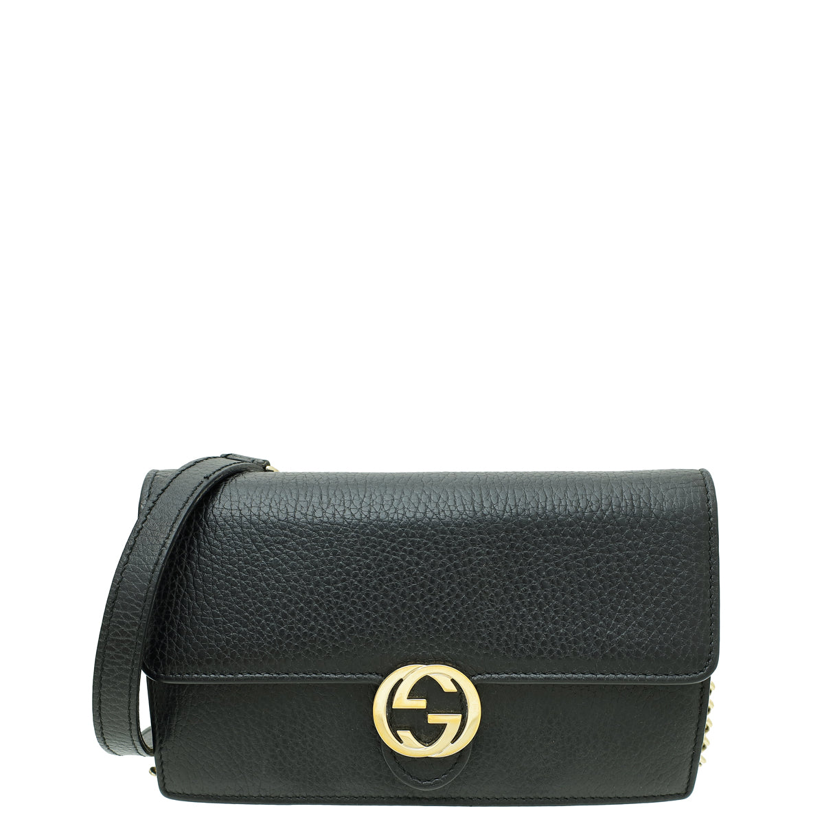 Gucci Chain Leather Crossbody
