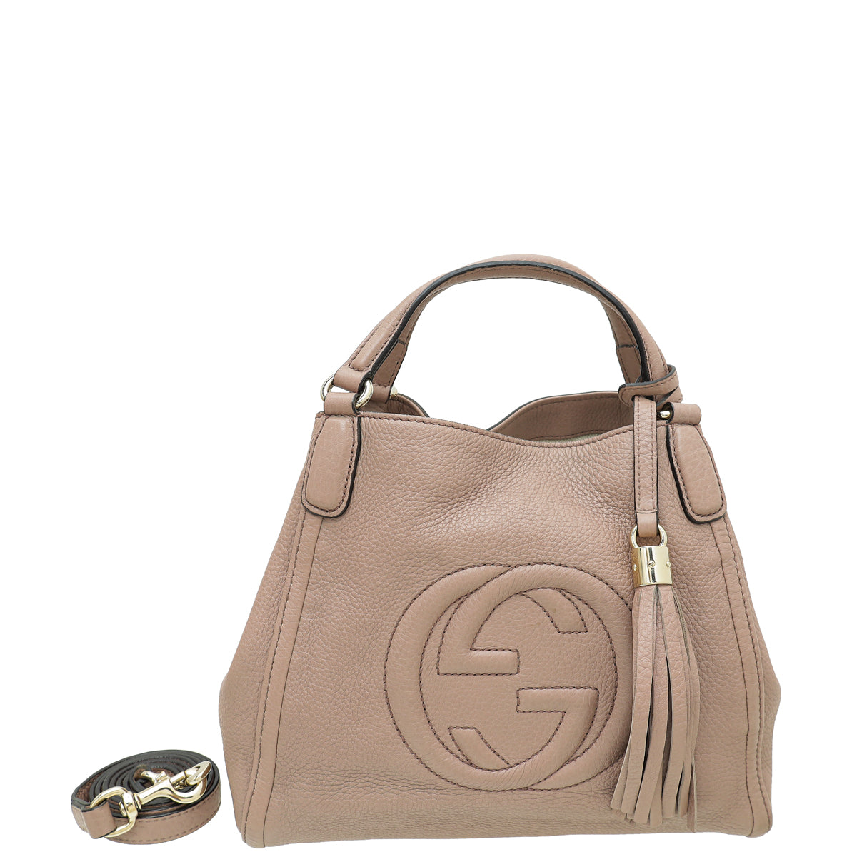 Gucci Leather Top Handle Tote