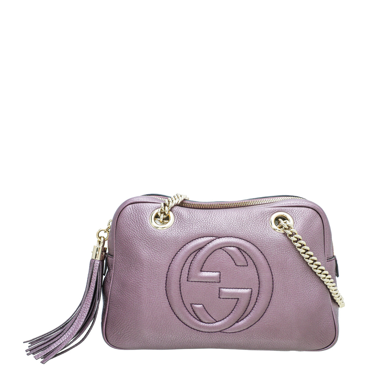 Gucci Chain Leather Shoulder Bag