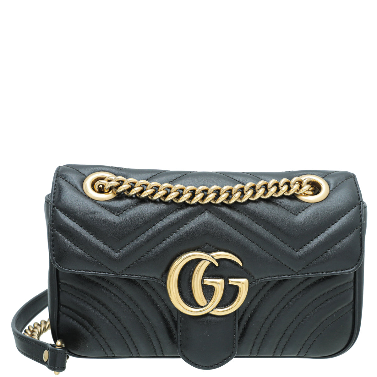 Gucci Leather Mini Shoulder Bag