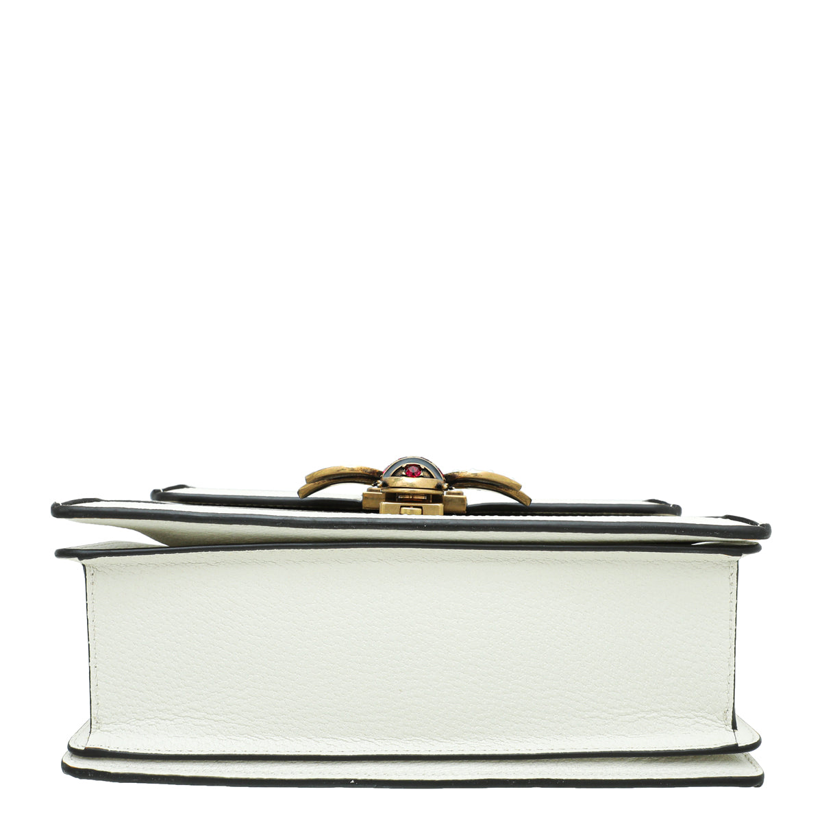 Gucci Leather Canvas Shoulder Bag
