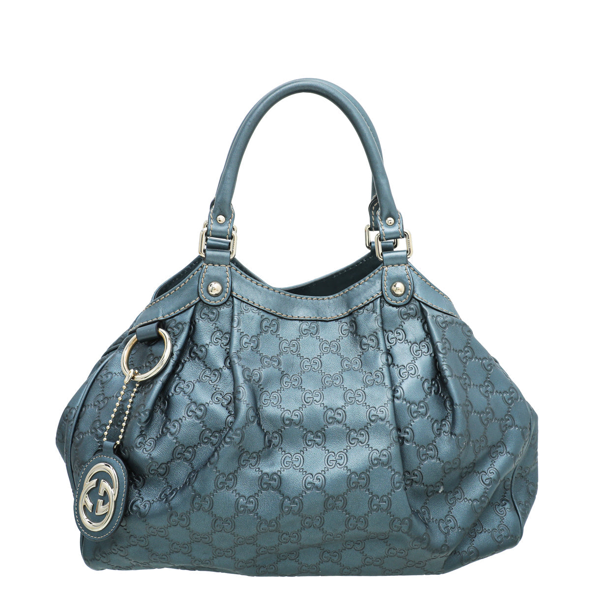 Gucci Leather Top Handle Tote