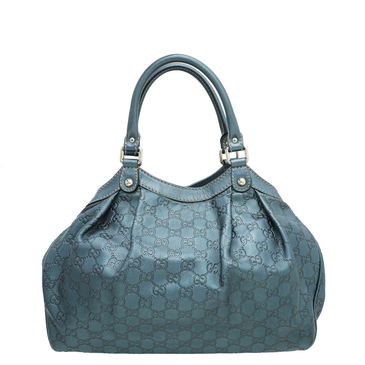 Gucci Leather Top Handle Tote