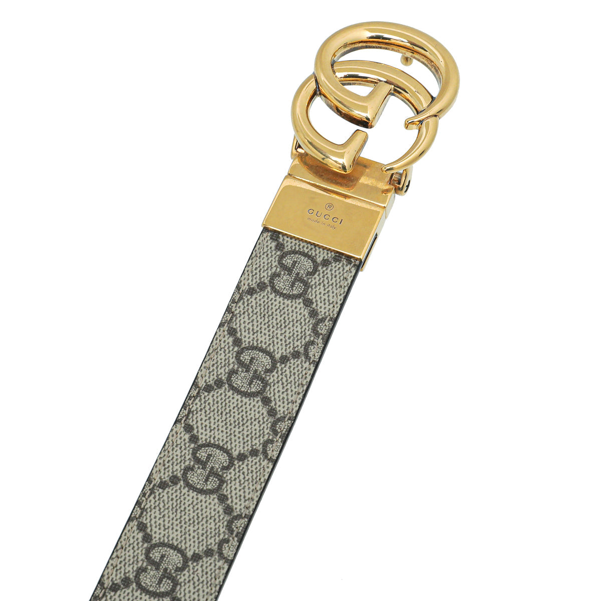 Gucci Leather Canvas Shoulder Bag