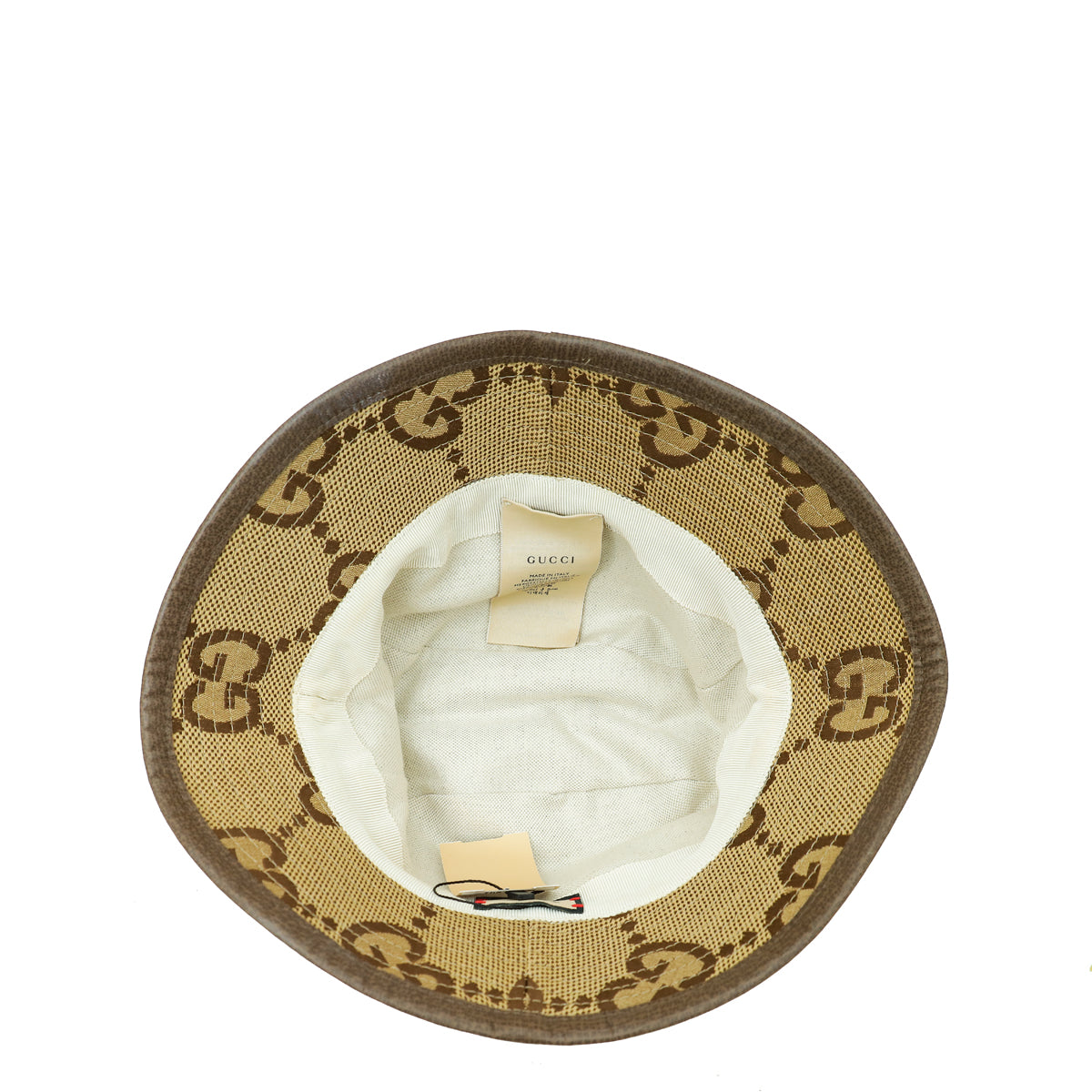 Gucci Leather Canvas Shoulder Bag