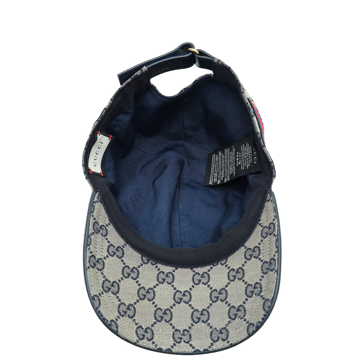 Gucci Leather Canvas Shoulder Bag