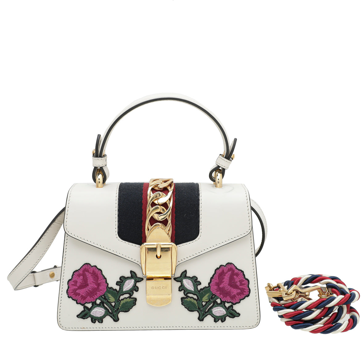 Gucci Leather Mini Shoulder Bag