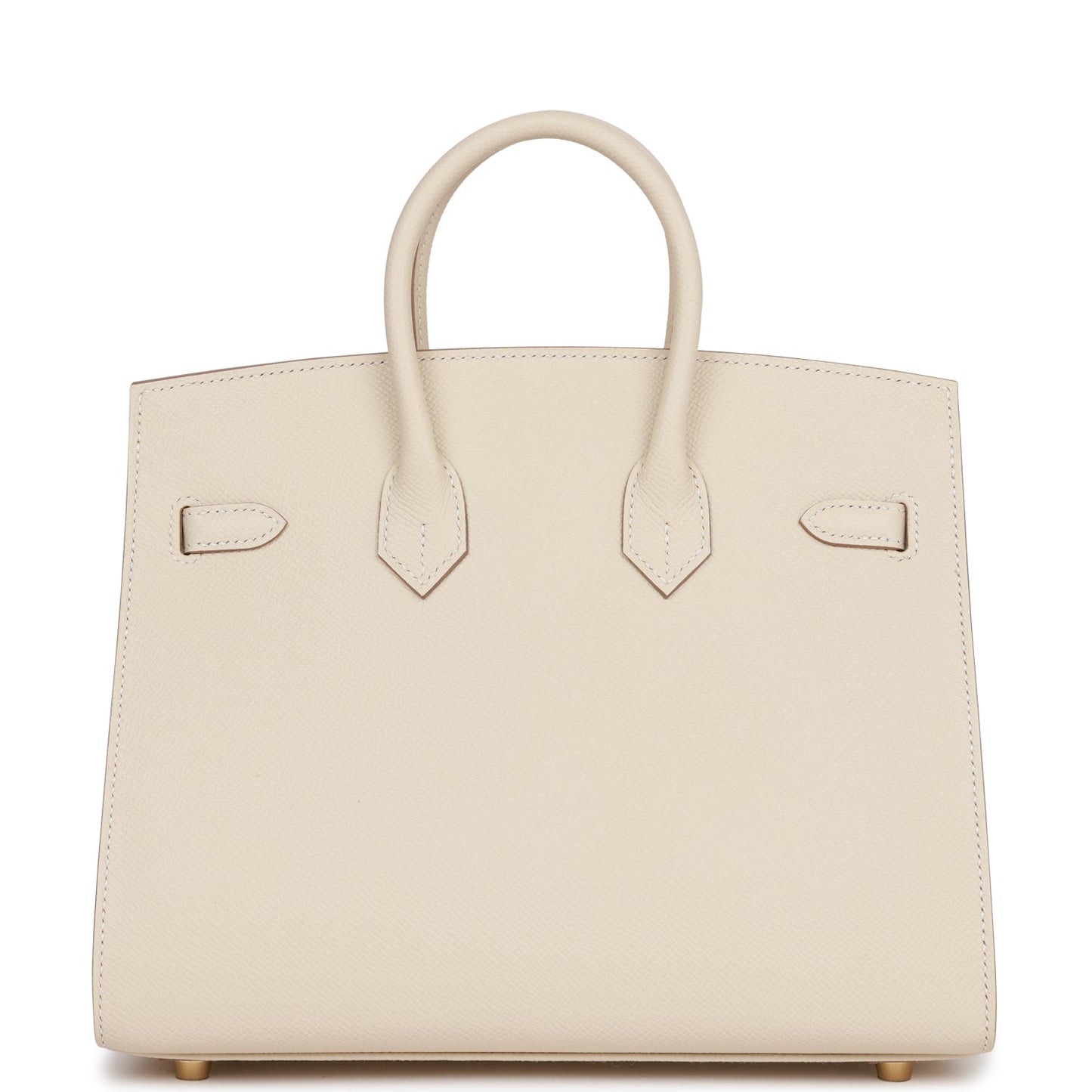 Hermes Birkin 25 Sellier Craie Epsom Gold Hardware