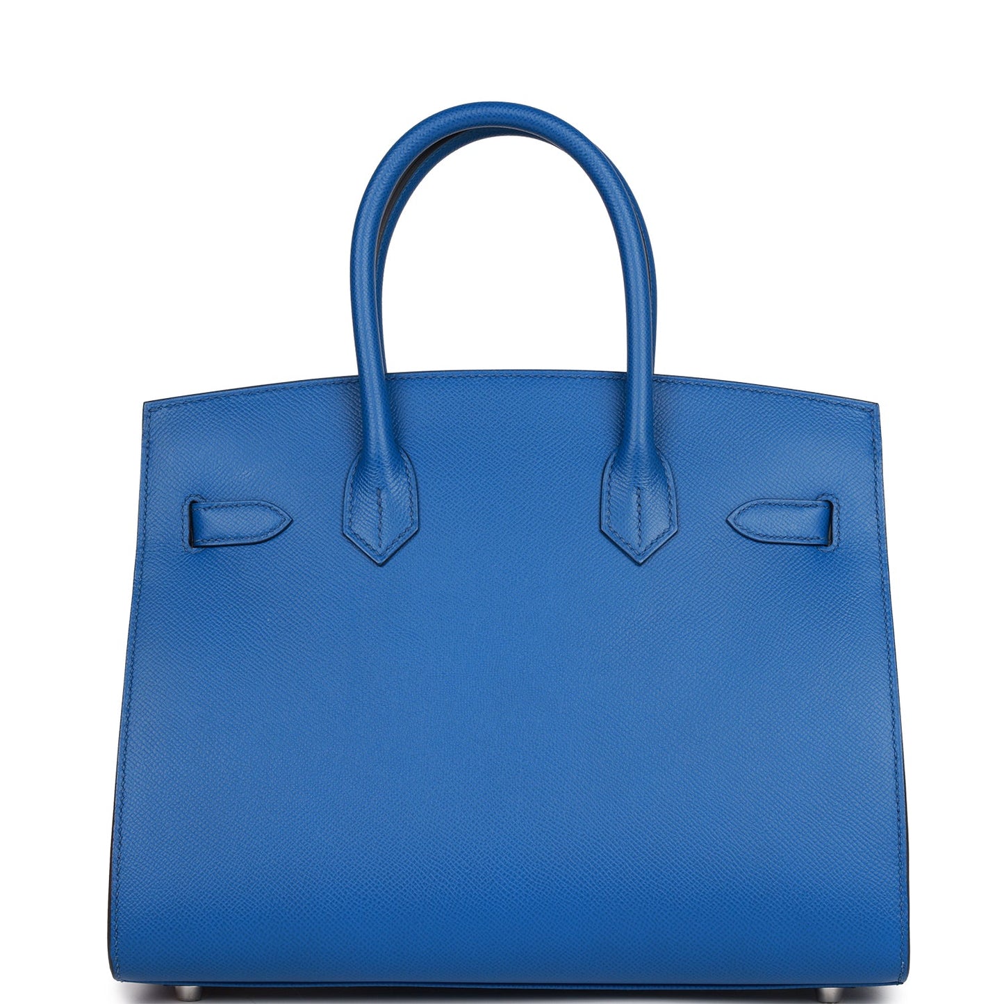 Hermes Birkin 30 Sellier Bleu France Epsom Palladium Hardware