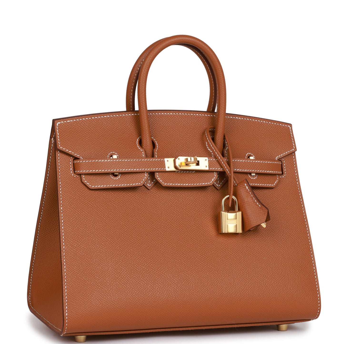 Hermes Birkin 25 Sellier Gold Epsom Gold Hardware