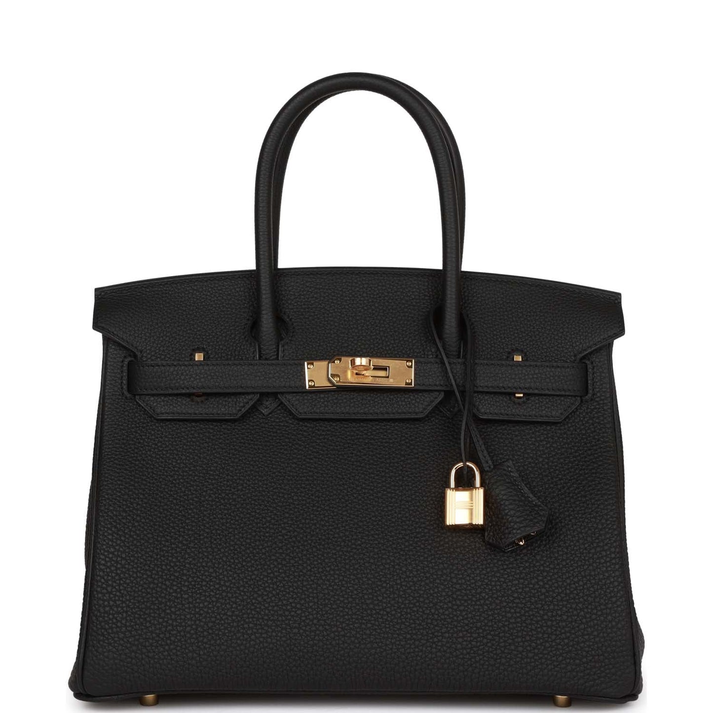 HermesBirkin 30 Black Togo Gold Hardware