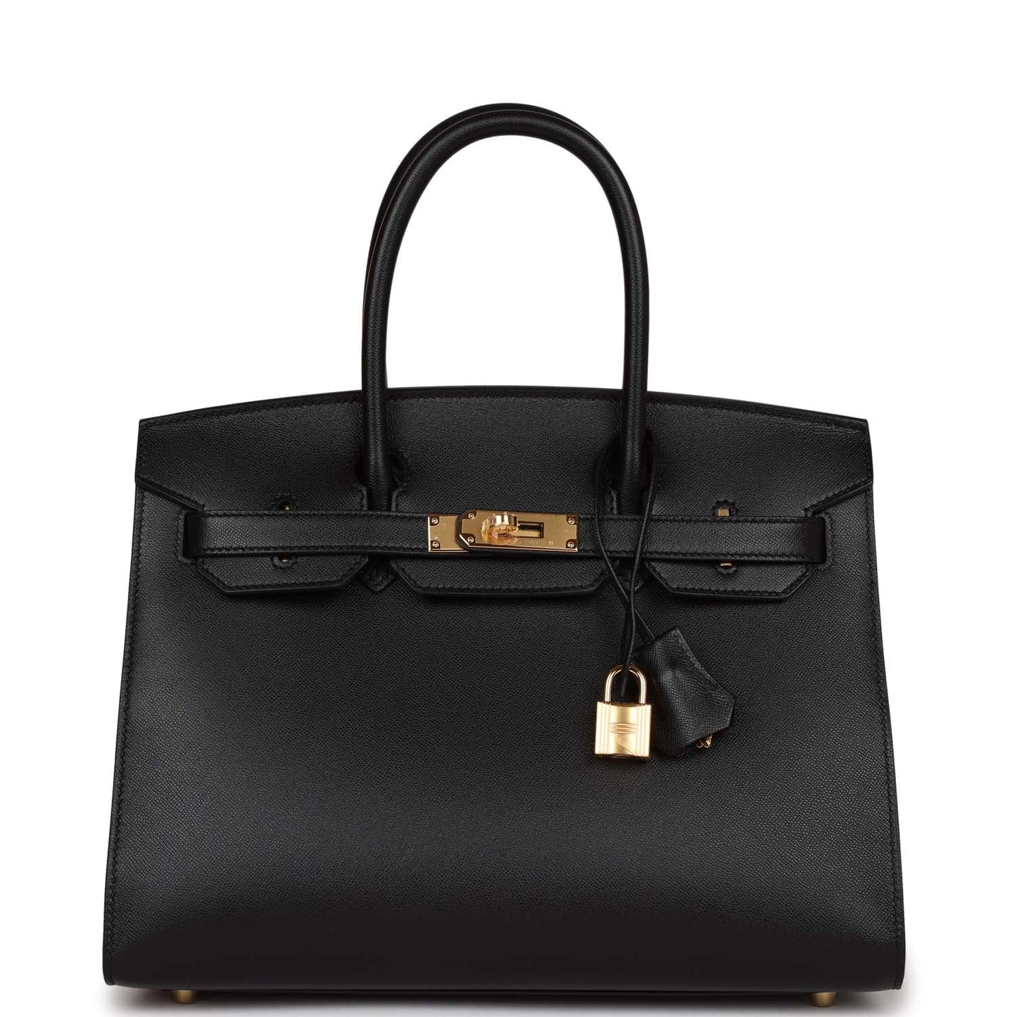 Hermes Birkin 30 Sellier Black Madame Gold Hardware