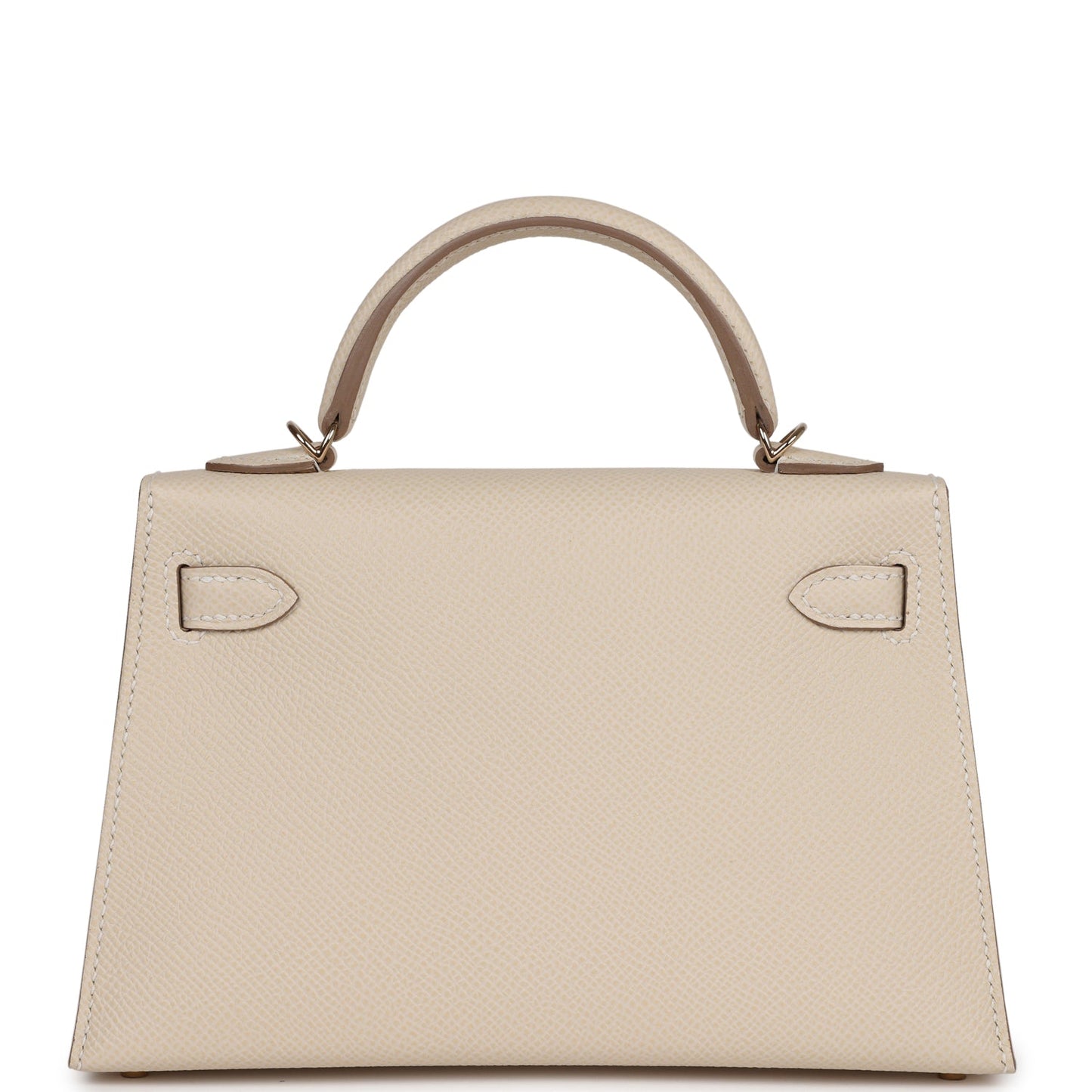Hermes Kelly 20 Sellier Craie Verso Epsom Permabrass Hardware
