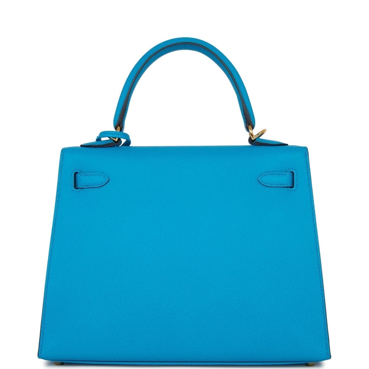 Hermes Kelly 25 Sellier Bleu Frida Epsom Gold Hardware