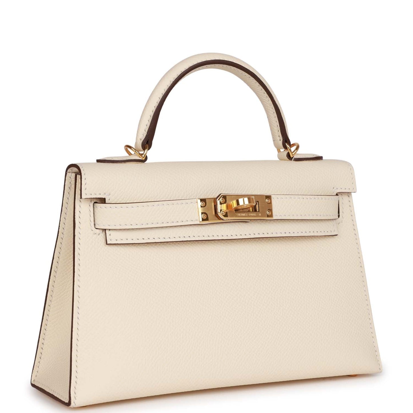 Hermes Kelly 20 Sellier Nata Epsom Gold Hardware