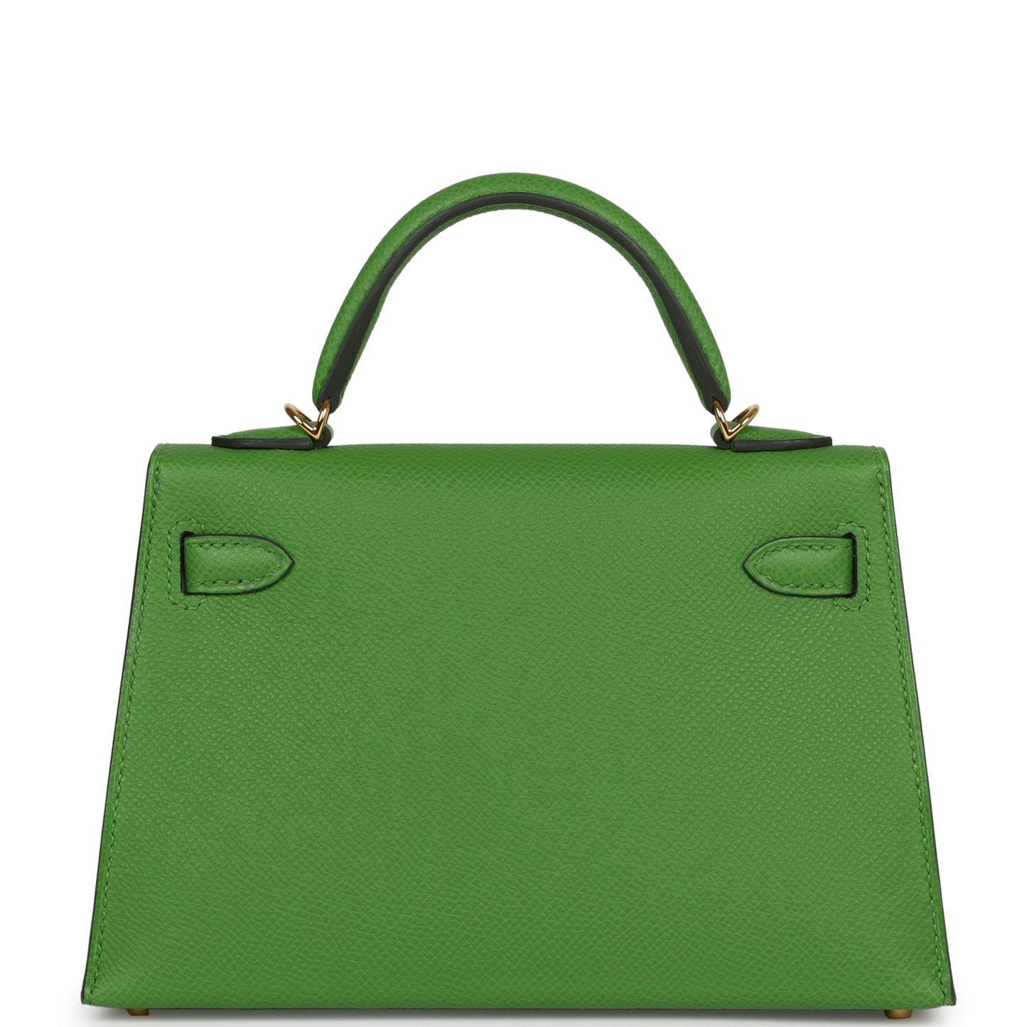 Hermes Kelly 20 Sellier Vert Yucca Epsom Gold Hardware