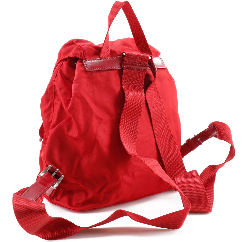PRADA Backpack Nylon Red VERA SPORT Women