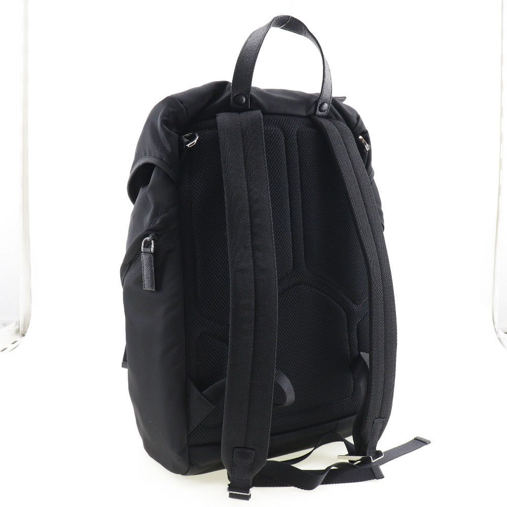 PRADA Backpack Nylon black unisex(Unisex)