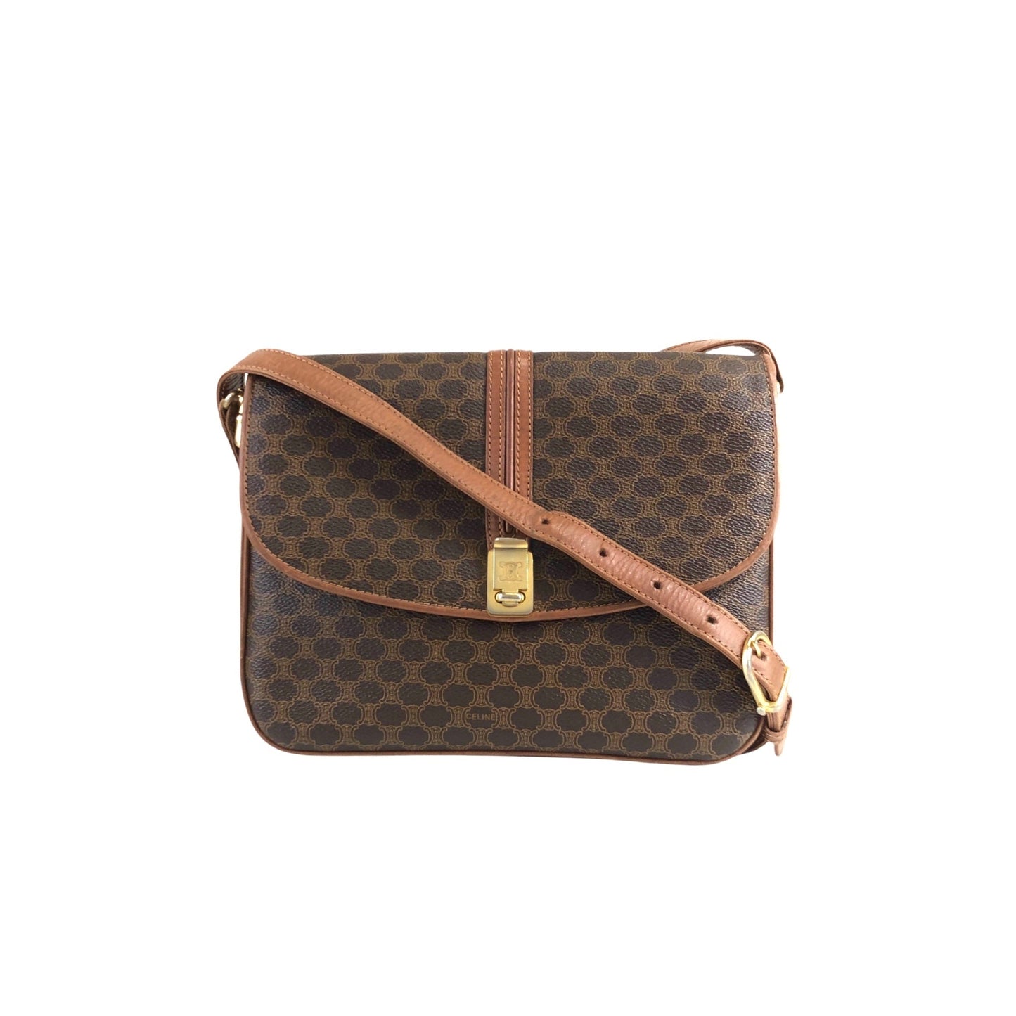 CELINE Shoulder bag Brown zskyr6